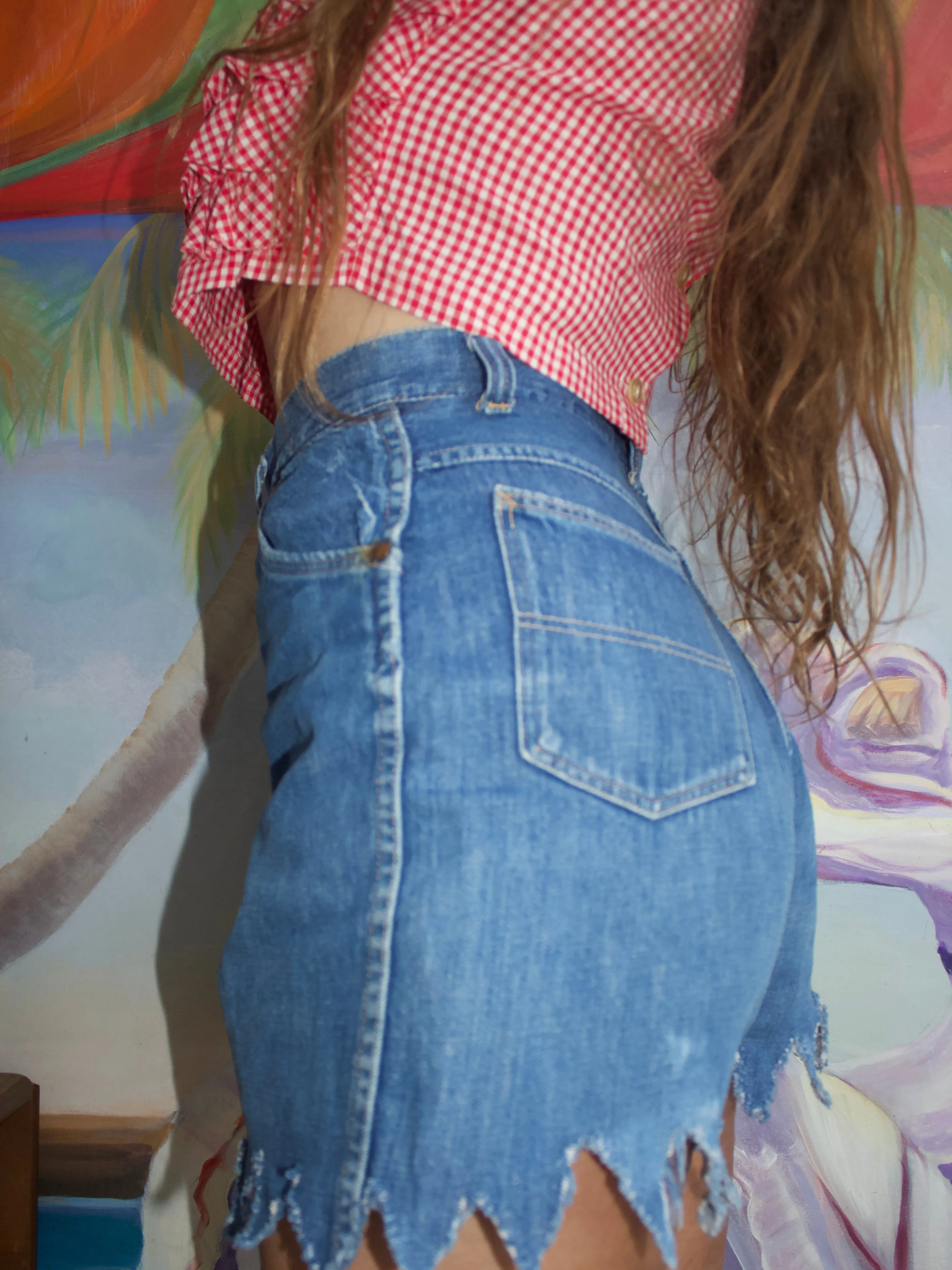 1950s Sawtooth Hem Foremost Cut Off's