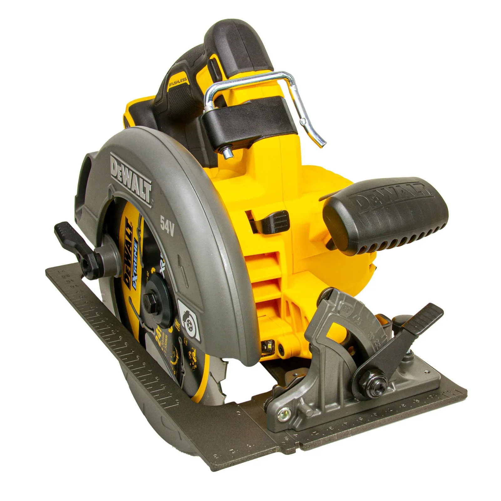 54 Volt XR Flexvolt Akku-Handkreissäge DCS578NT, Brushless, 190 mm Sägeblatt