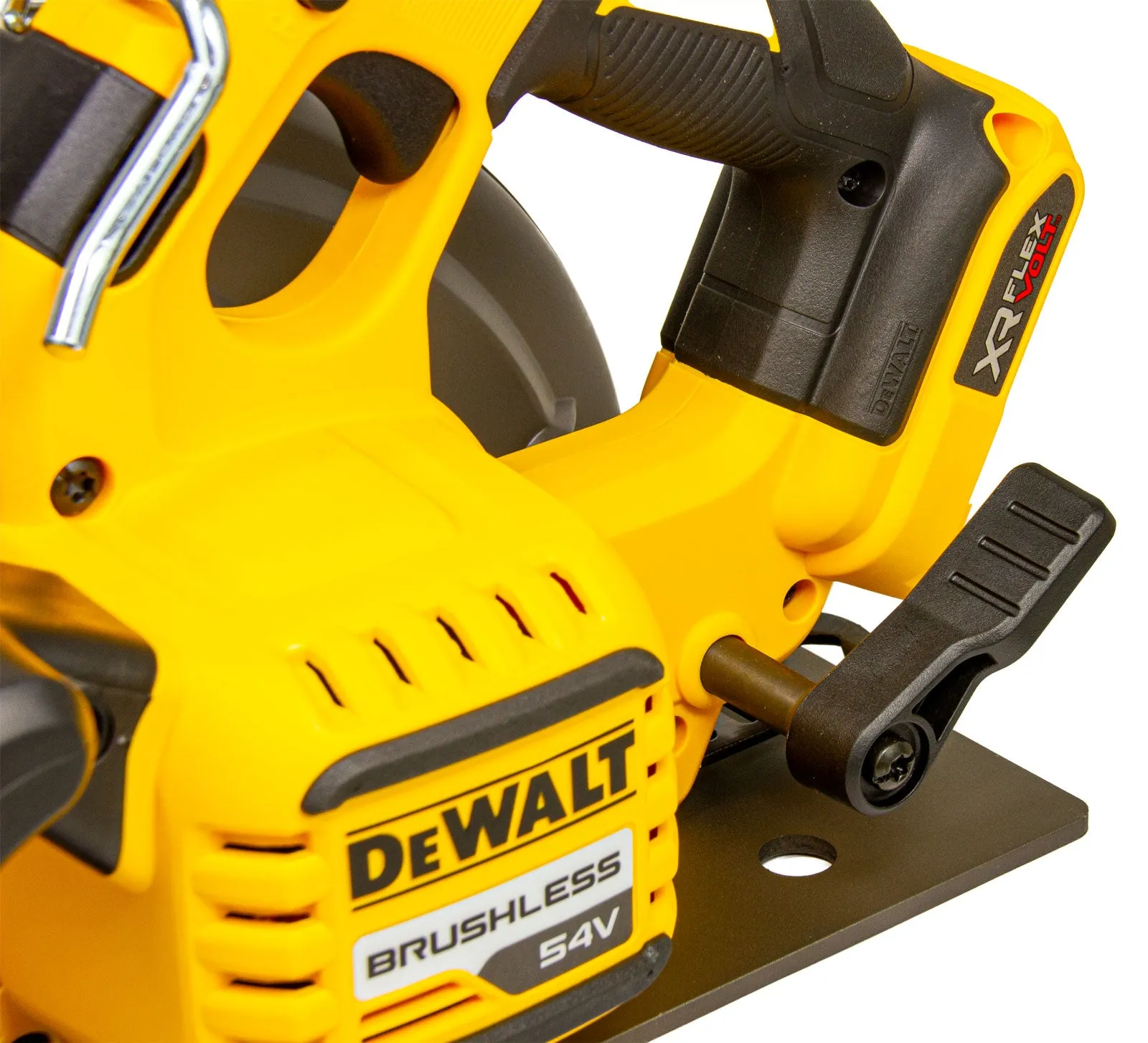 54 Volt XR Flexvolt Akku-Handkreissäge DCS578NT, Brushless, 190 mm Sägeblatt