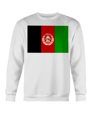 Afghanistan Flag Gildan Crewneck Sweatshirt