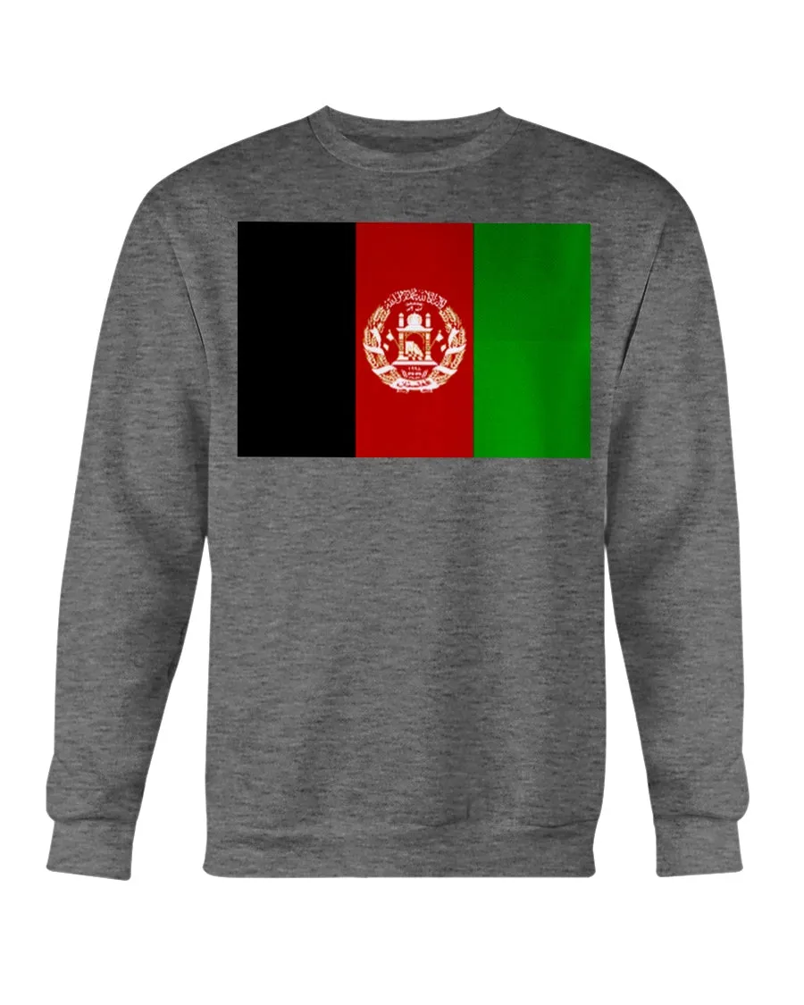 Afghanistan Flag Gildan Crewneck Sweatshirt