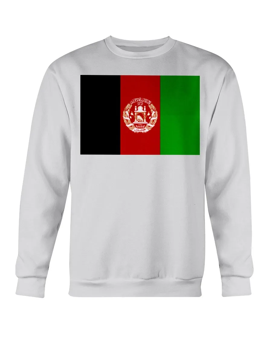 Afghanistan Flag Gildan Crewneck Sweatshirt