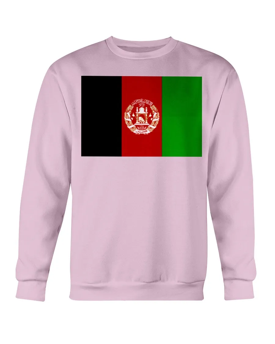 Afghanistan Flag Gildan Crewneck Sweatshirt