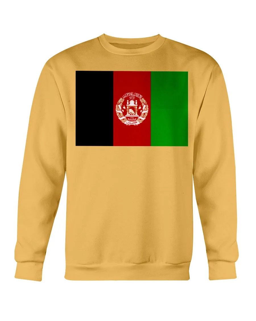 Afghanistan Flag Gildan Crewneck Sweatshirt