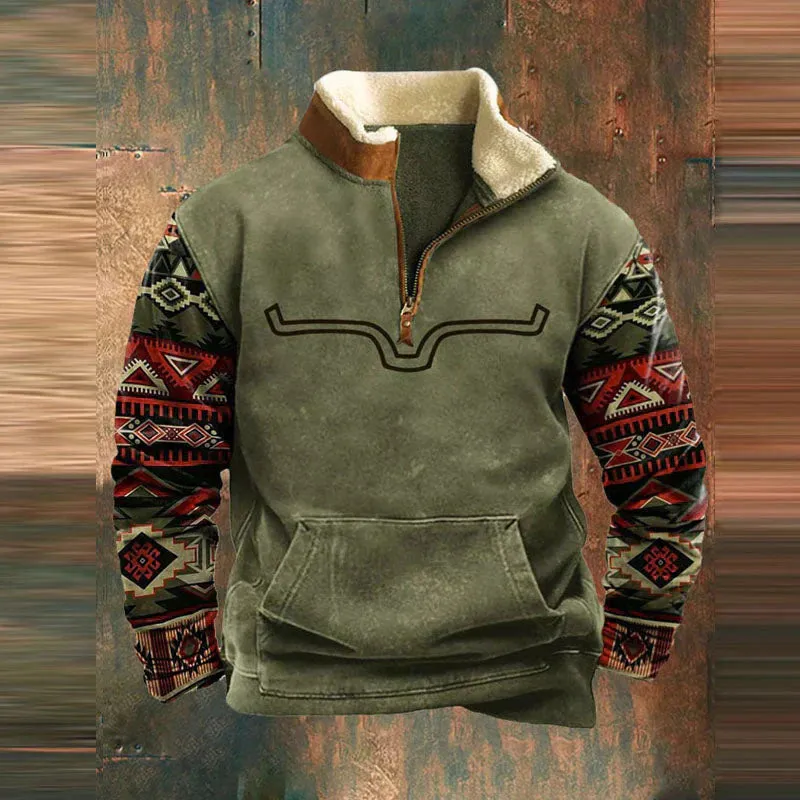 Alfred | Quarter Zip-Up Pullover