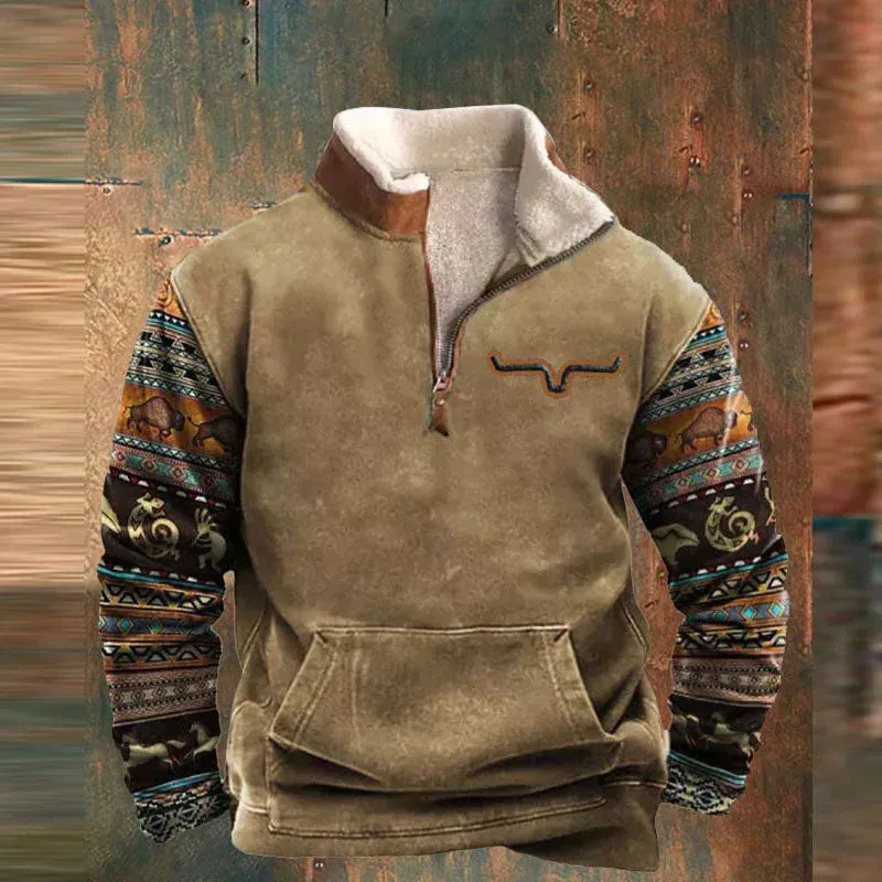 Alfred | Quarter Zip-Up Pullover