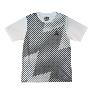 Ashaway Round Neck T-Shirt (Grey/White)