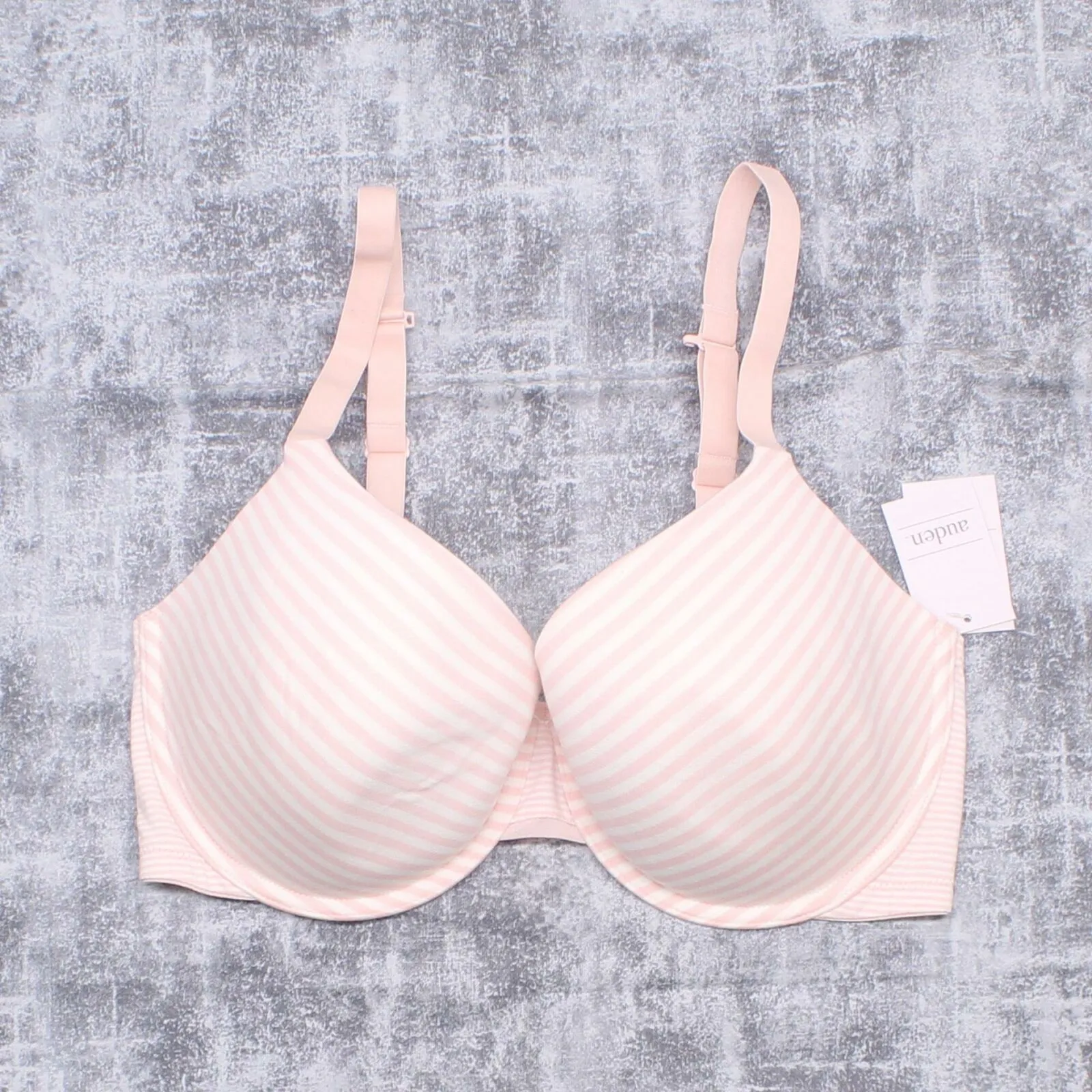 Auden Women's Everyday Cotton Demi Lightly Lined T-Shirt Bra. KY351