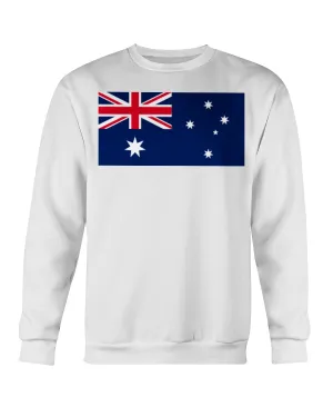 Australian Flag Gildan Crewneck Sweatshirt