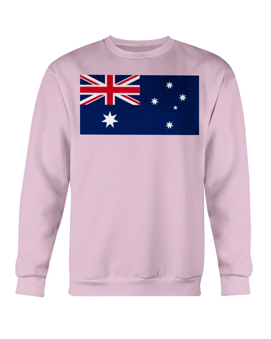 Australian Flag Gildan Crewneck Sweatshirt