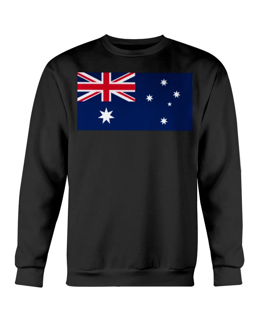 Australian Flag Gildan Crewneck Sweatshirt