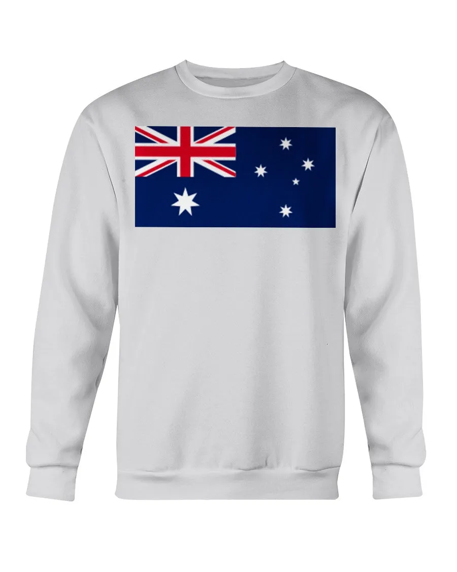 Australian Flag Gildan Crewneck Sweatshirt