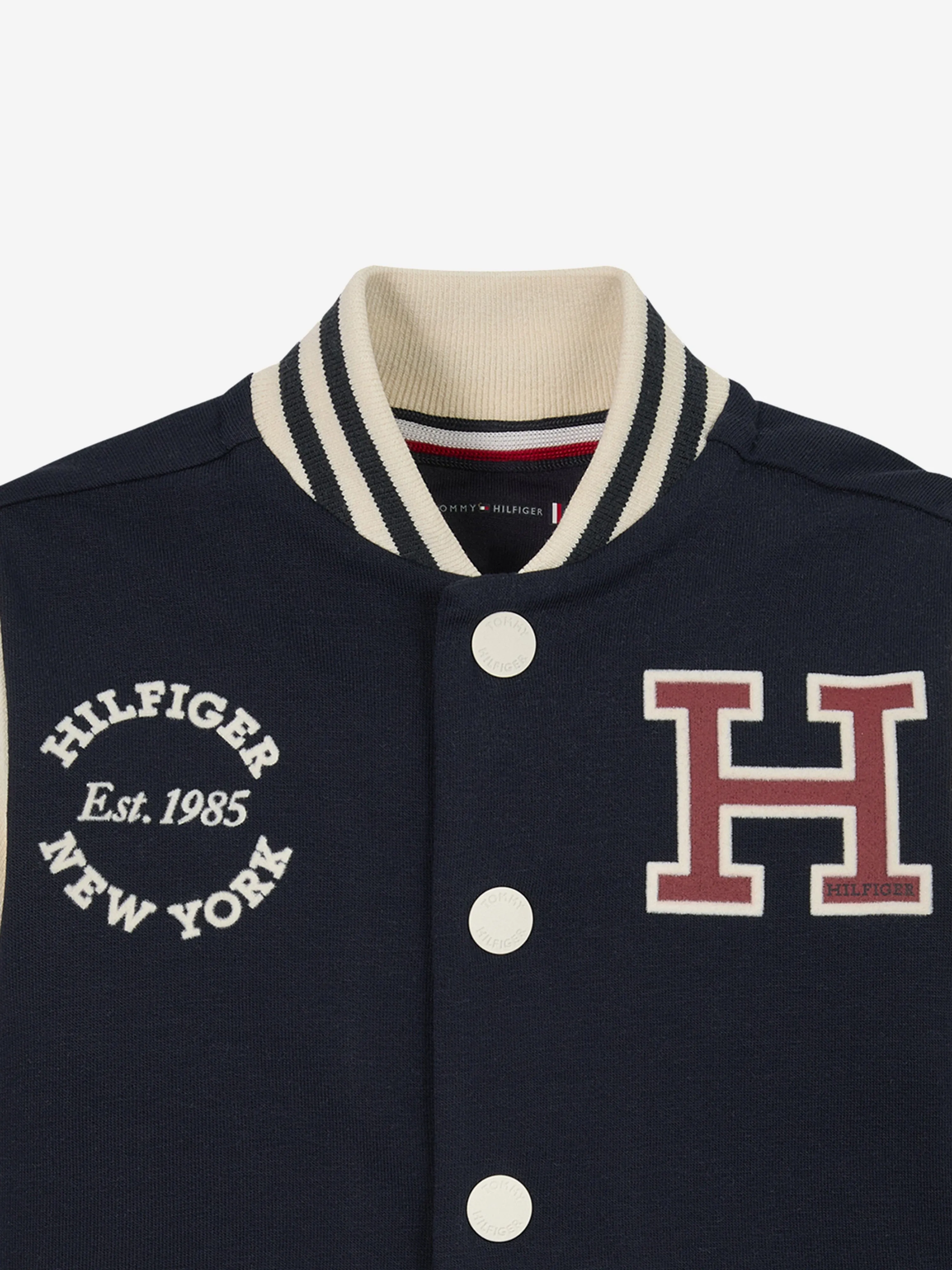 Baby Boys Monotype 1985 Varsity Bomber in Navy