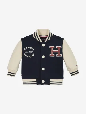 Baby Boys Monotype 1985 Varsity Bomber in Navy