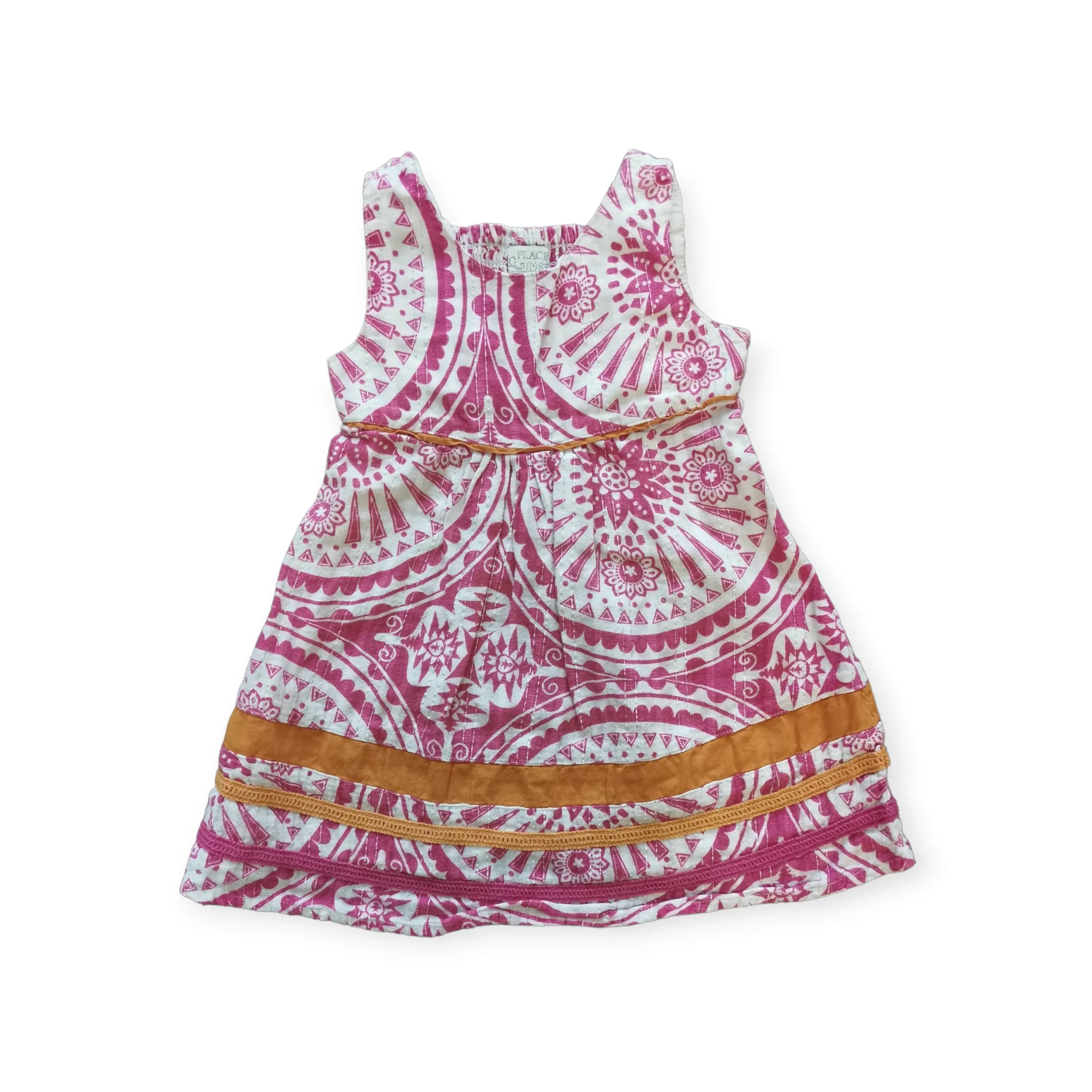 BABY GIRL SIZE 18 MONTHS - CHILDREN'S PLACE, Graphic Summer Dress EUC B37