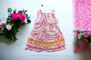 BABY GIRL SIZE 18 MONTHS - CHILDREN'S PLACE, Graphic Summer Dress EUC B37