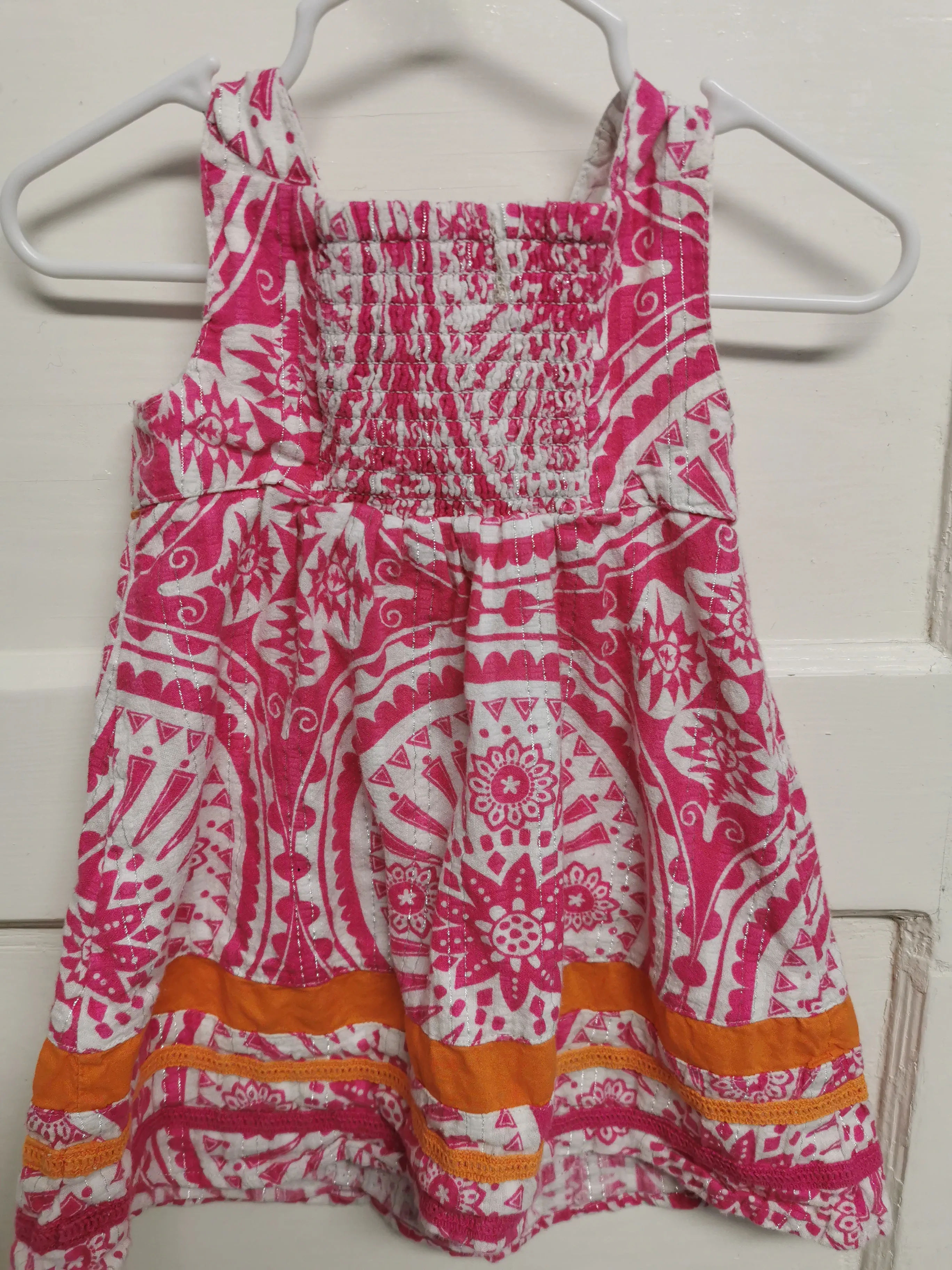 BABY GIRL SIZE 18 MONTHS - CHILDREN'S PLACE, Graphic Summer Dress EUC B37
