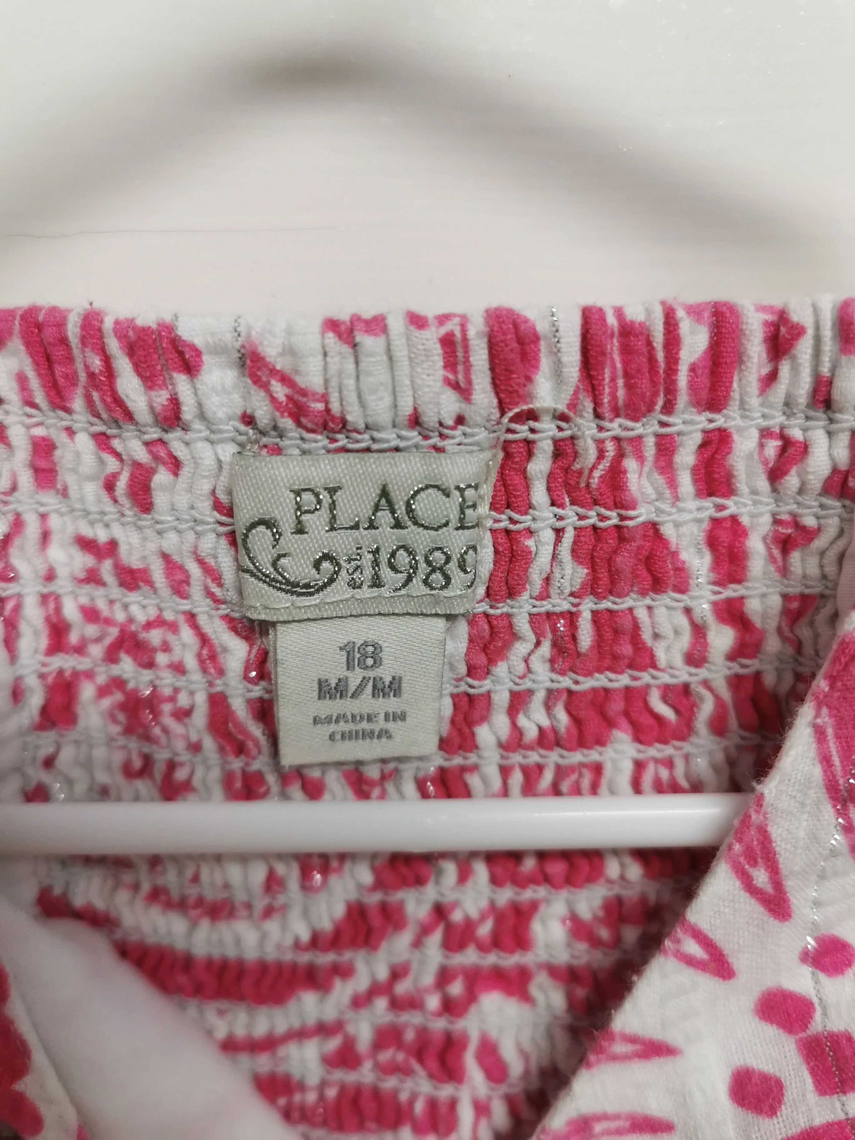 BABY GIRL SIZE 18 MONTHS - CHILDREN'S PLACE, Graphic Summer Dress EUC B37