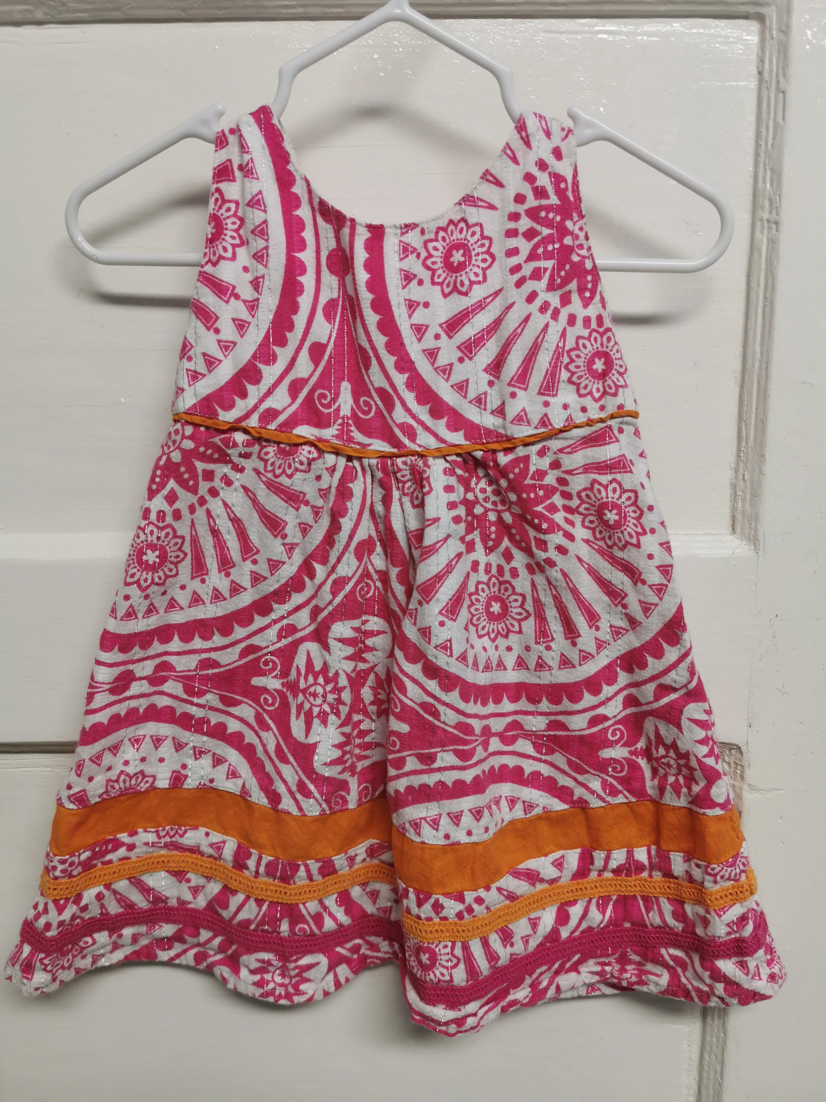 BABY GIRL SIZE 18 MONTHS - CHILDREN'S PLACE, Graphic Summer Dress EUC B37