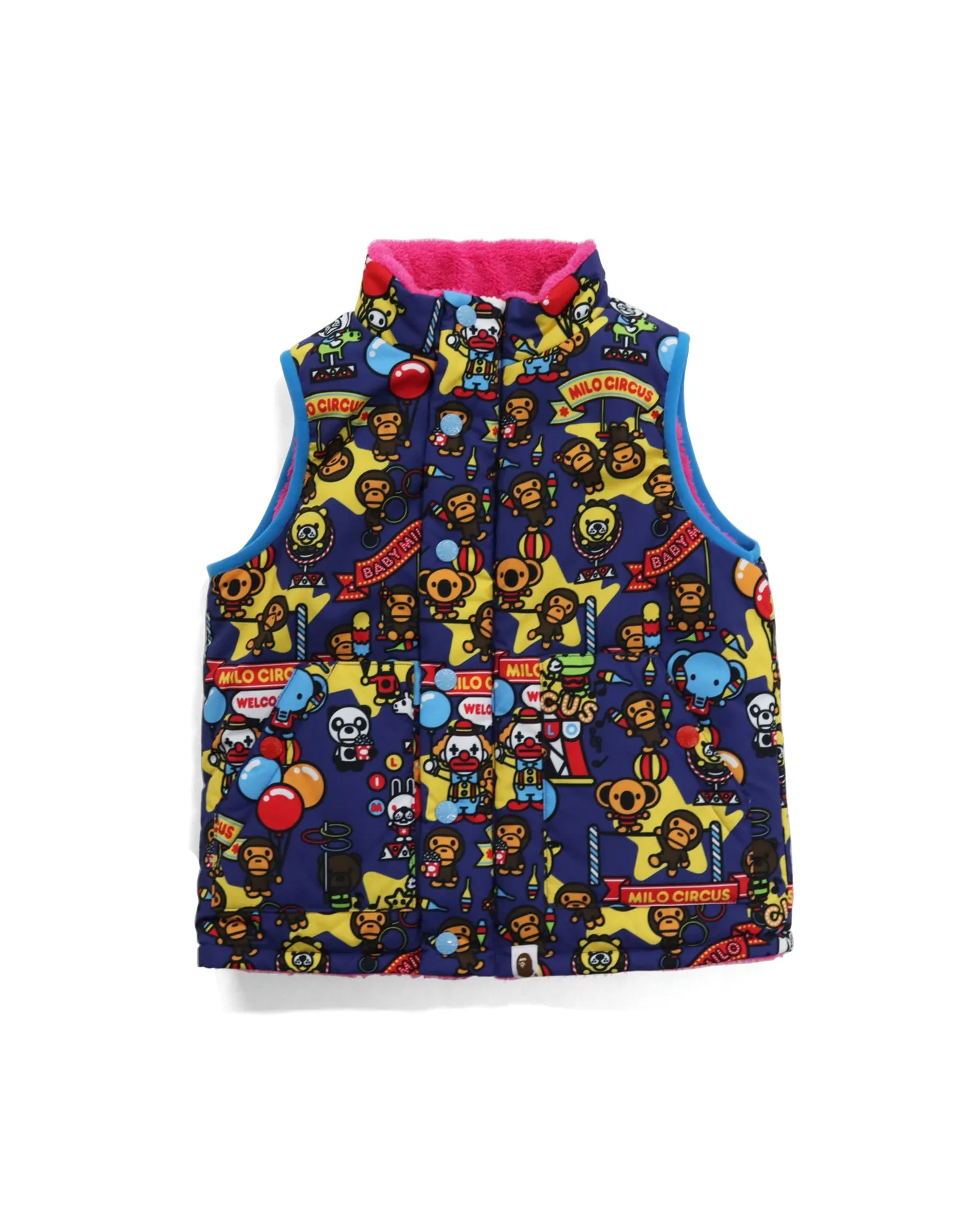Baby Milo Circus Reversible Vest