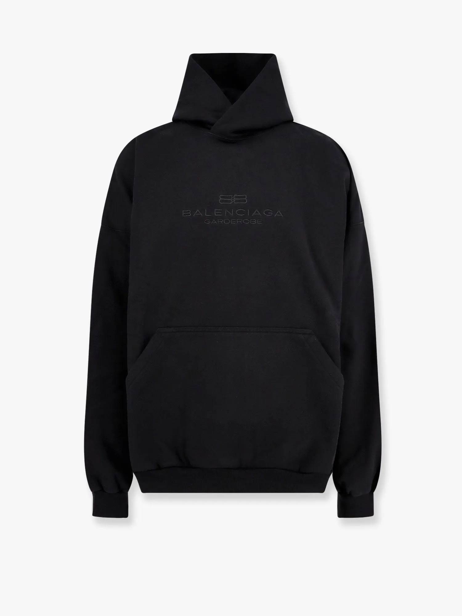 Balenciaga Cotton Sweatshirt With Logo Embroidery