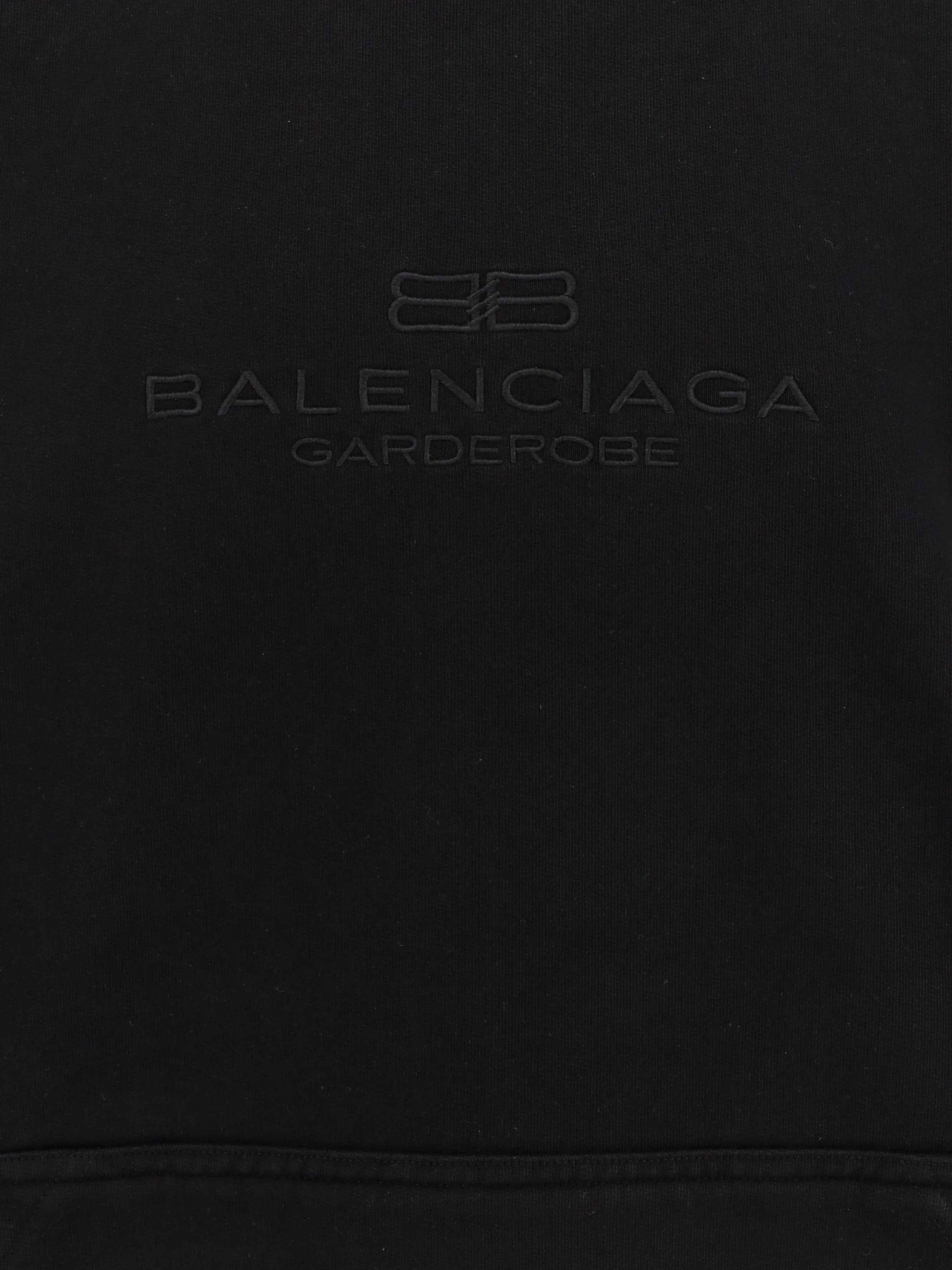 Balenciaga Cotton Sweatshirt With Logo Embroidery