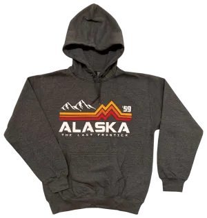 Band of Color Applique Alaska Hoodie