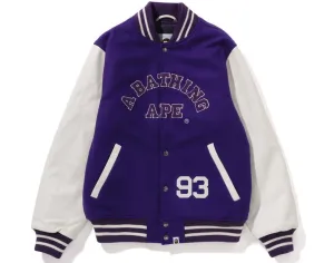 Bape Giant Ape Head Jacket Purple 1I80141013-PURPLE
