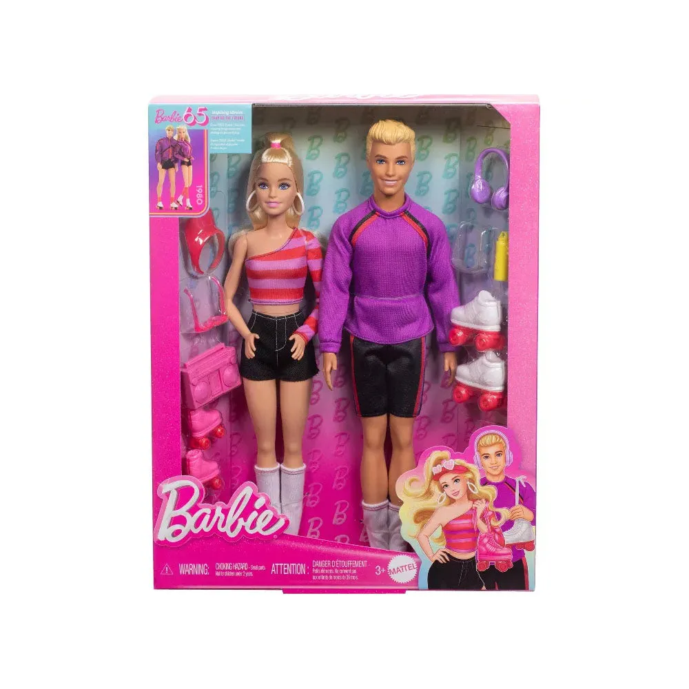 Barbie and Ken 65th Anniversary Fashionista Doll 2pk