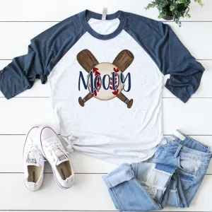 Baseball Bats with Ball (Any Team)