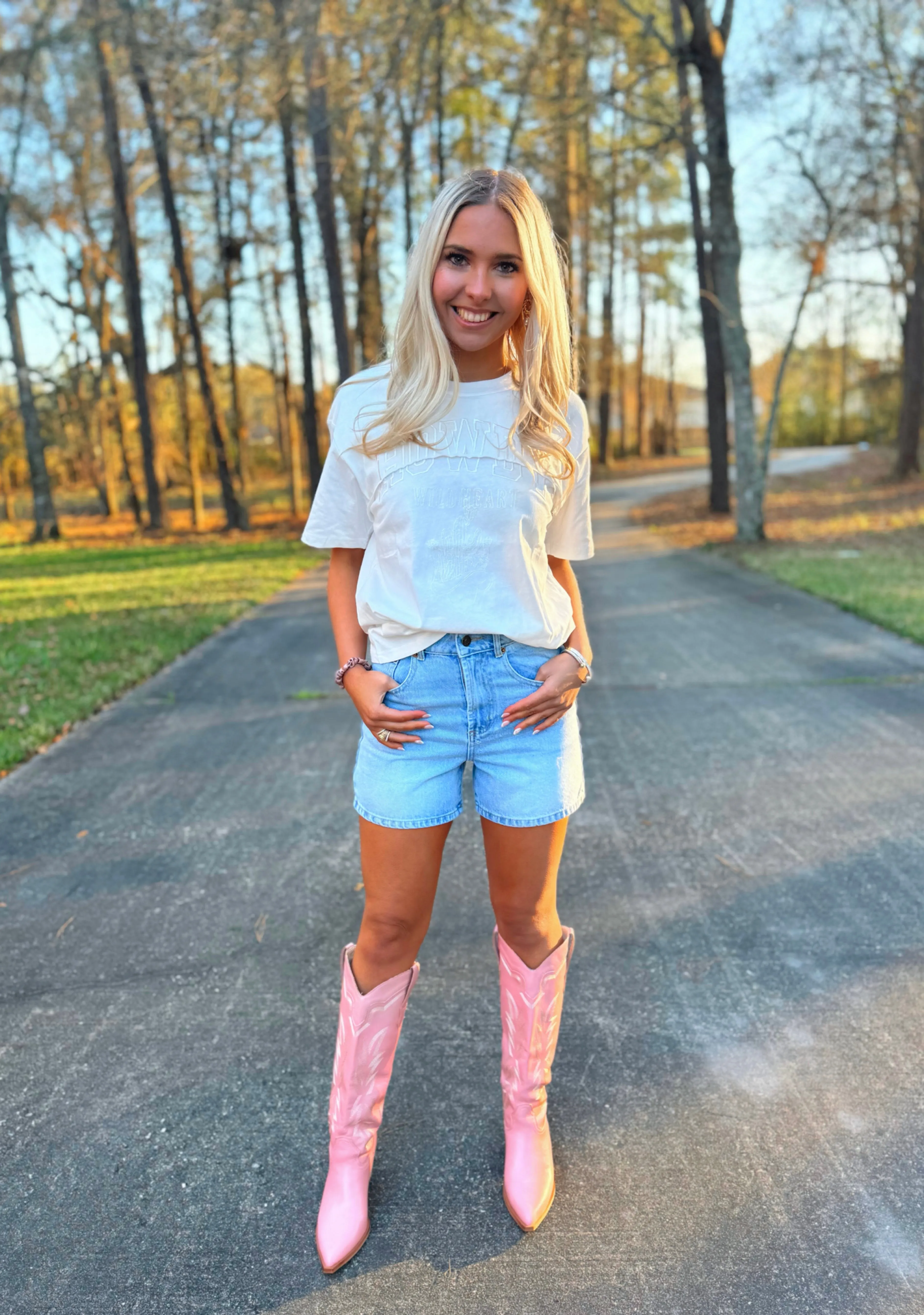 Bermuda Denim Shorts