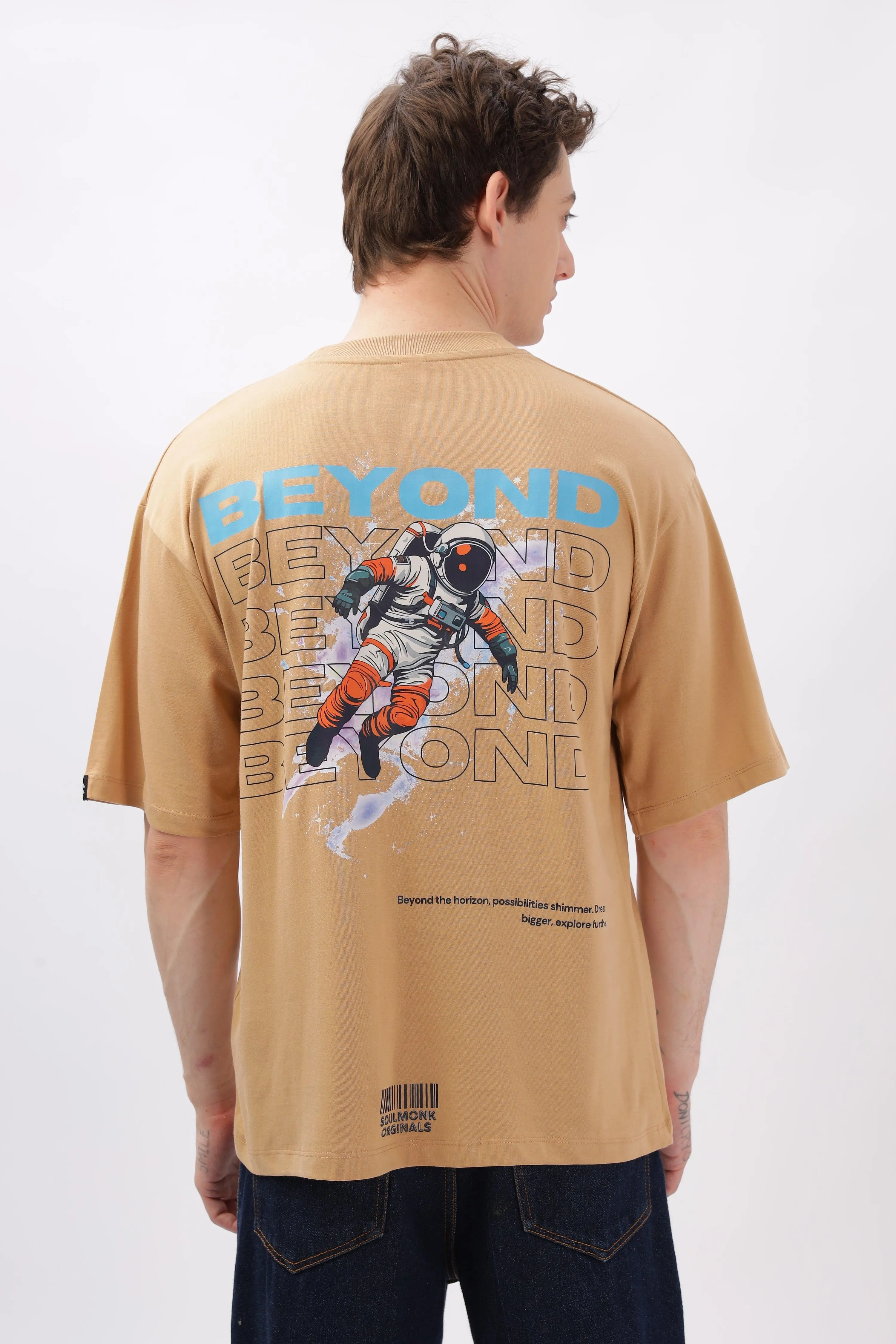 Beyond Taupe Oversized T-shirt