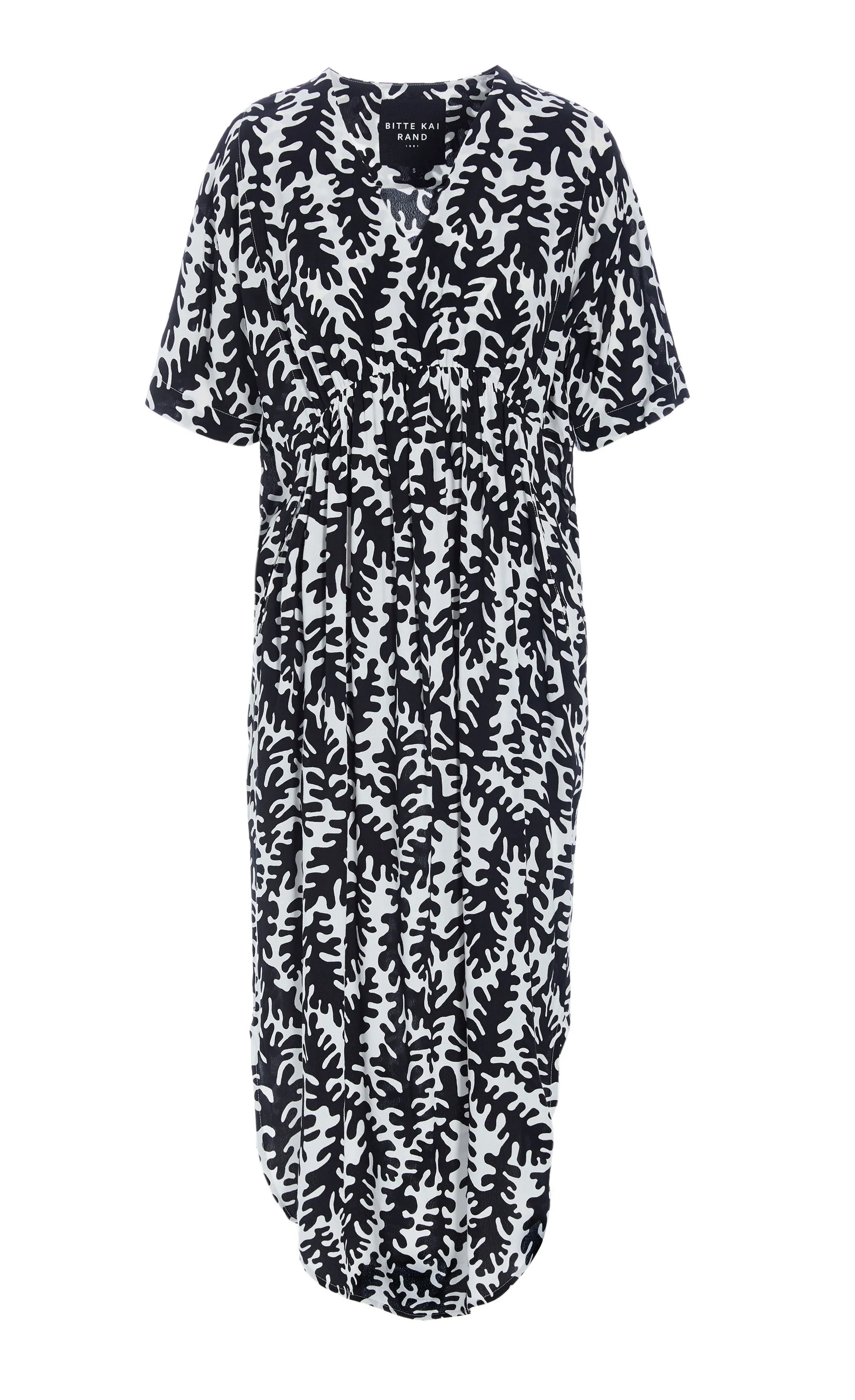 Bitte Kai Rand Graphic Leaves Long Dress