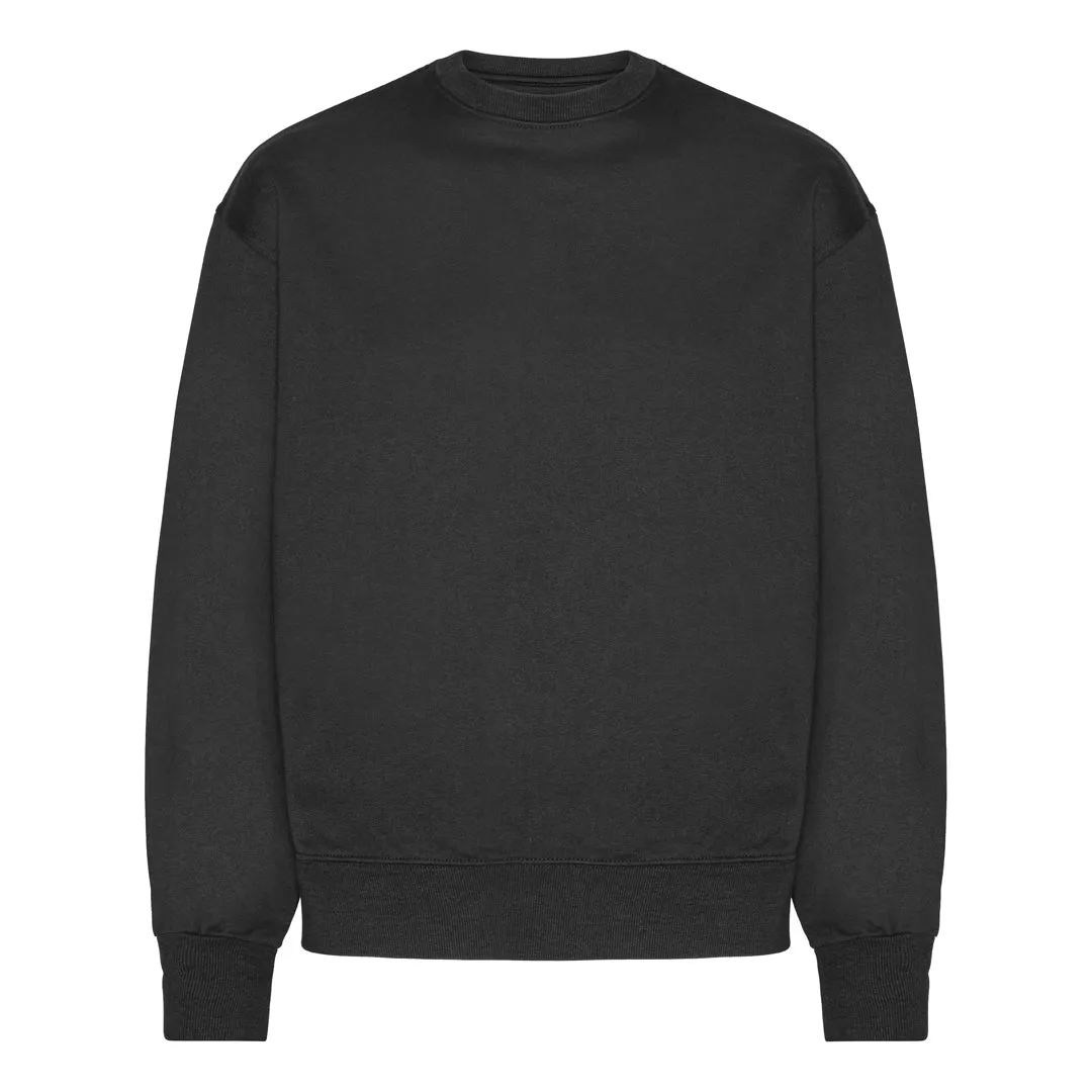 Blank - Heavy Crew Neck - Sweatshirt - Black