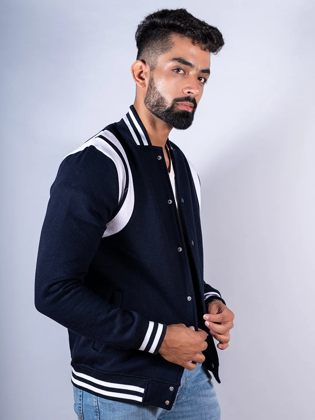 Blue Varsity Jacket