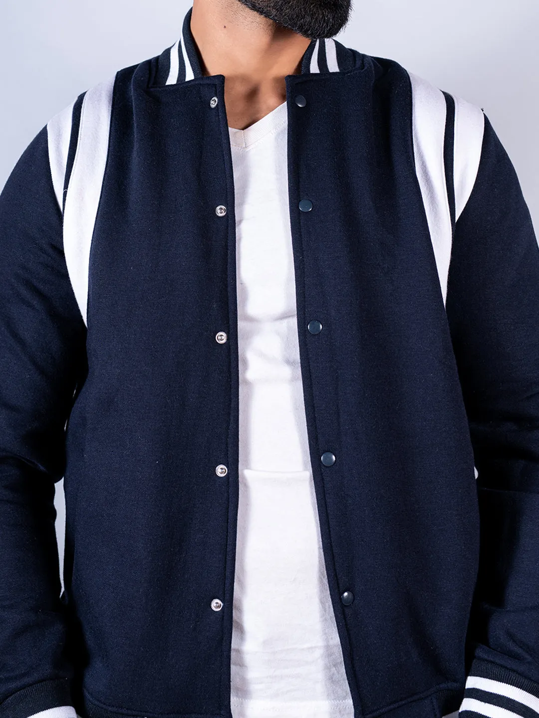 Blue Varsity Jacket
