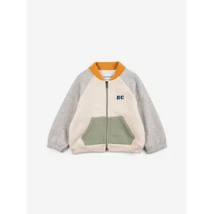 Bobo Choses Baby Color Block Zipped Sweatshirt