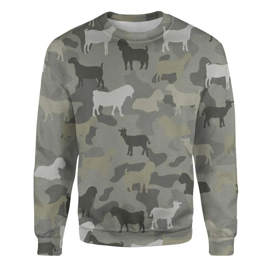 Boer Goat - Camo - Premium Sweatshirt