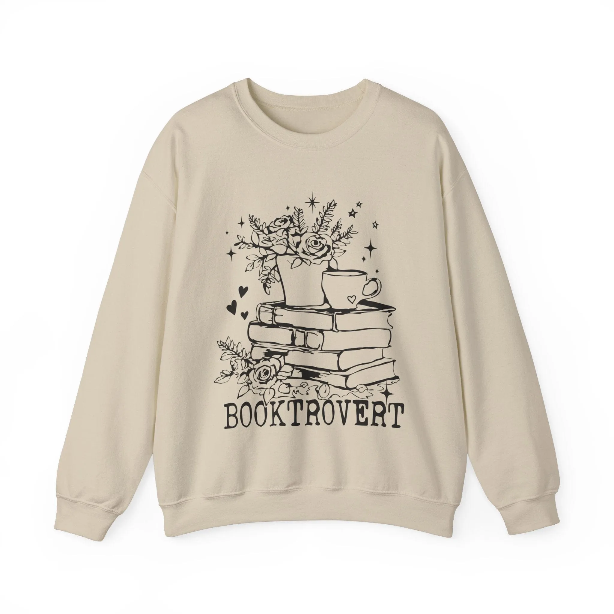 Booktrovert Crewneck Jumper