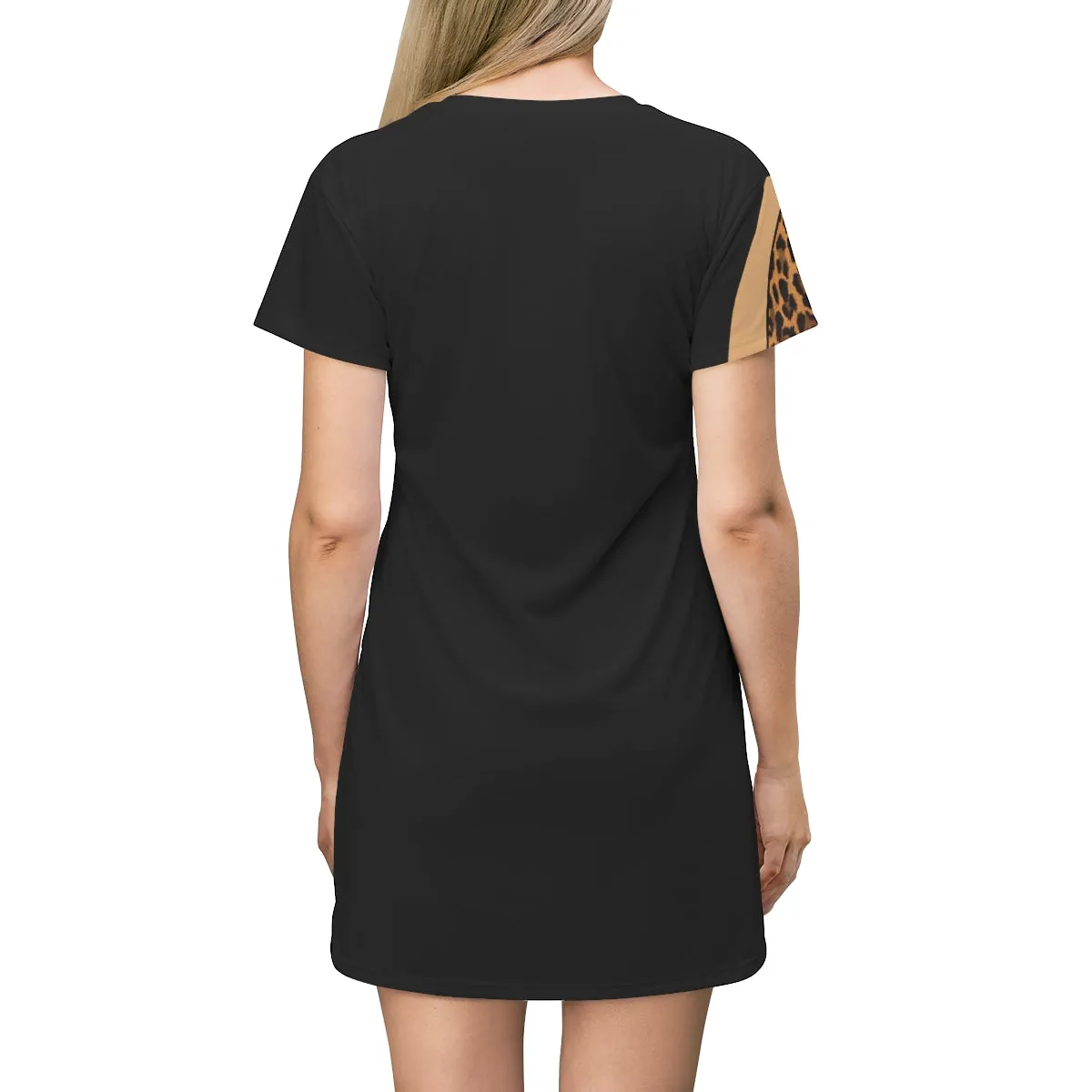 Born Wild - All Over Print T-Shirt Dress