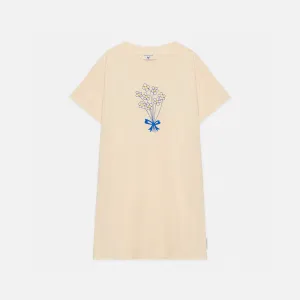 Bouquet t-shirt dress
