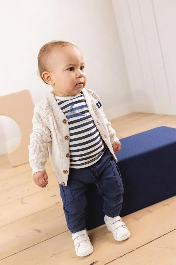 Boys Long Sleeve Stripe