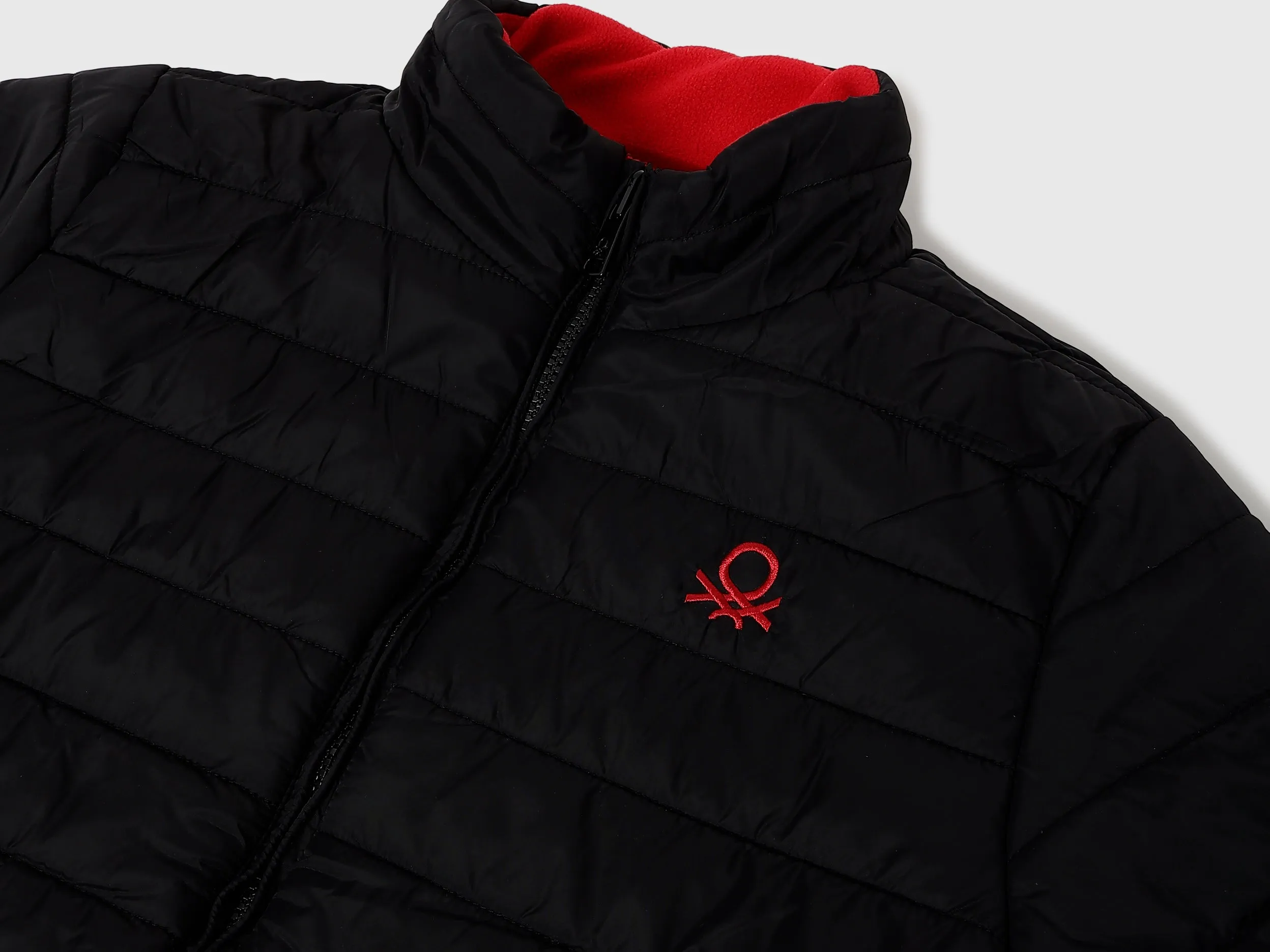 Boy's Regular Fit Full Sleeves Reversible Jacket