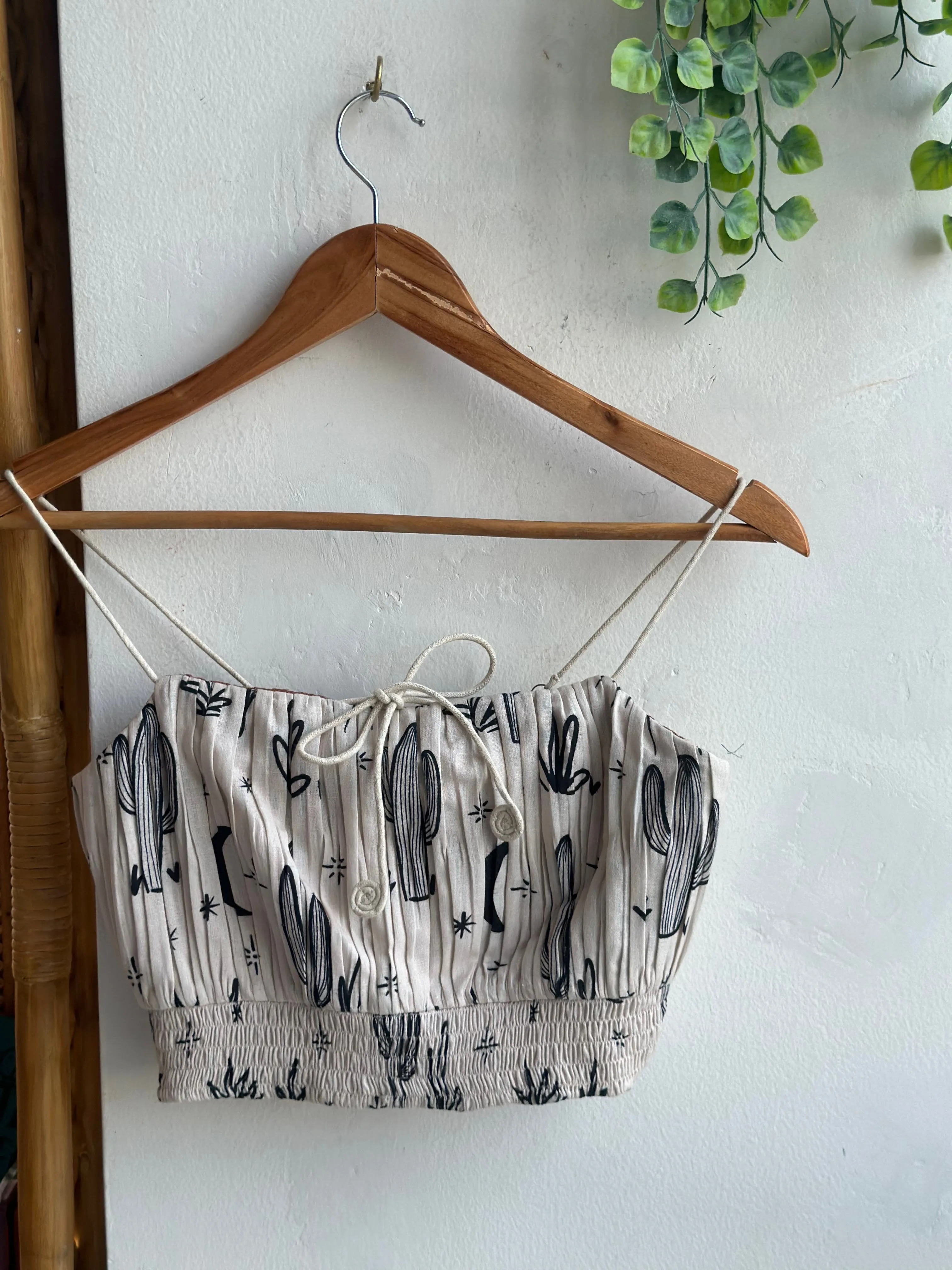 Brown Reversible Stringed Beauty Bralette