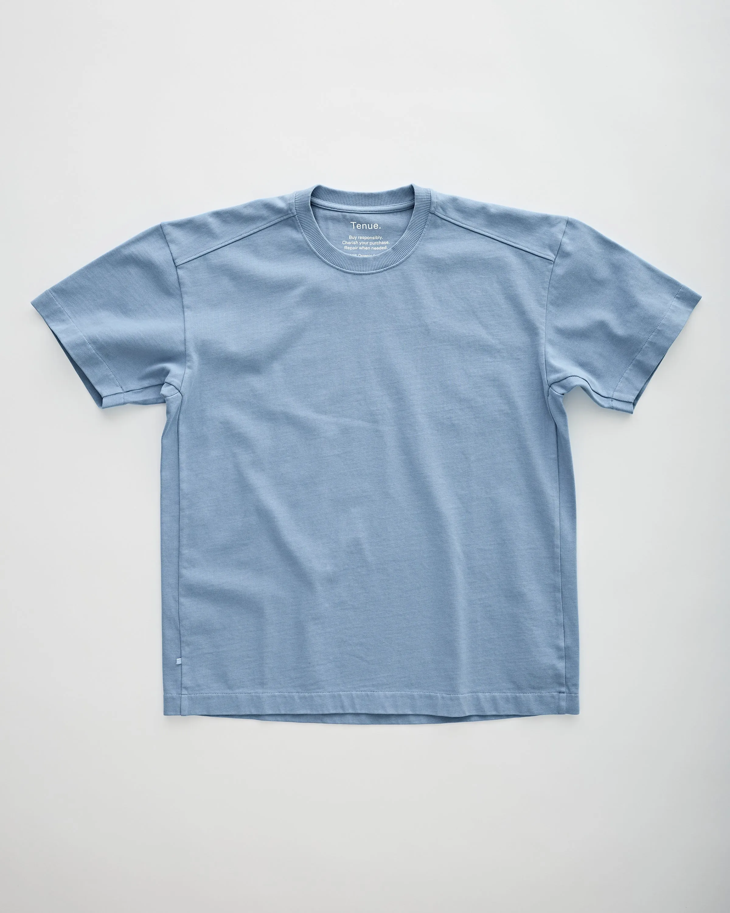 Bruce T-Shirt Vintage Blue