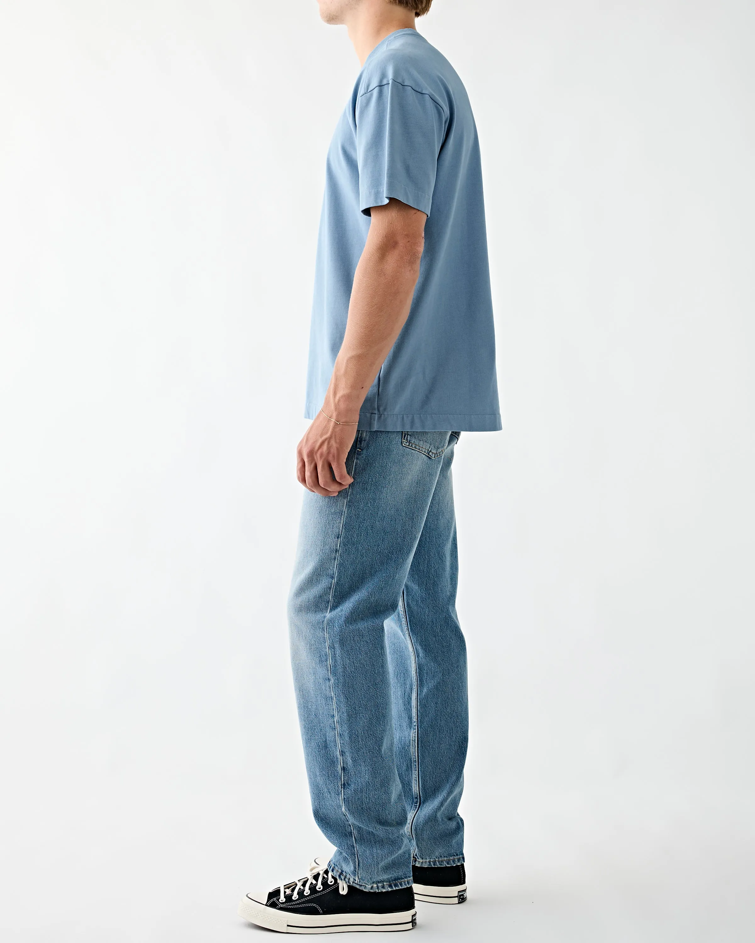 Bruce T-Shirt Vintage Blue