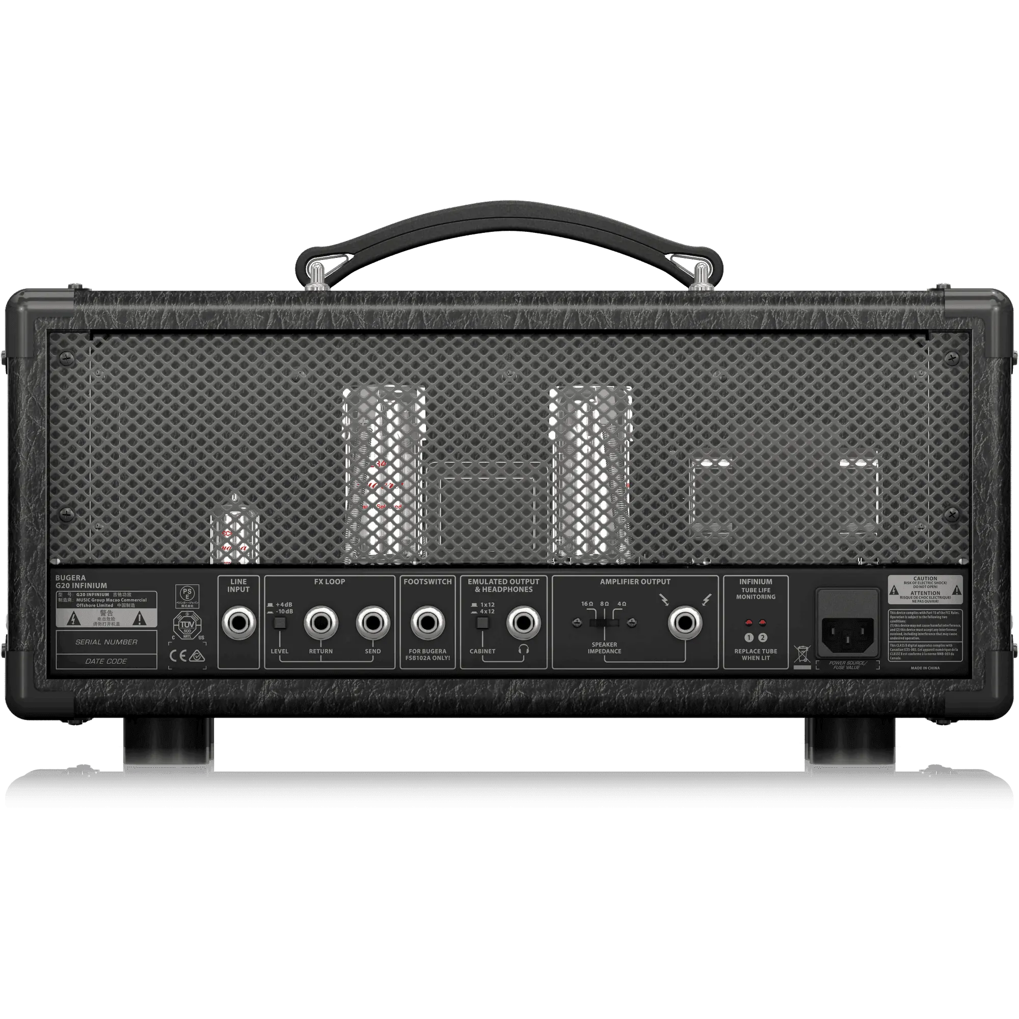 Bugera G20 INFINIUM 20W Class-A Tube Amplifier Head