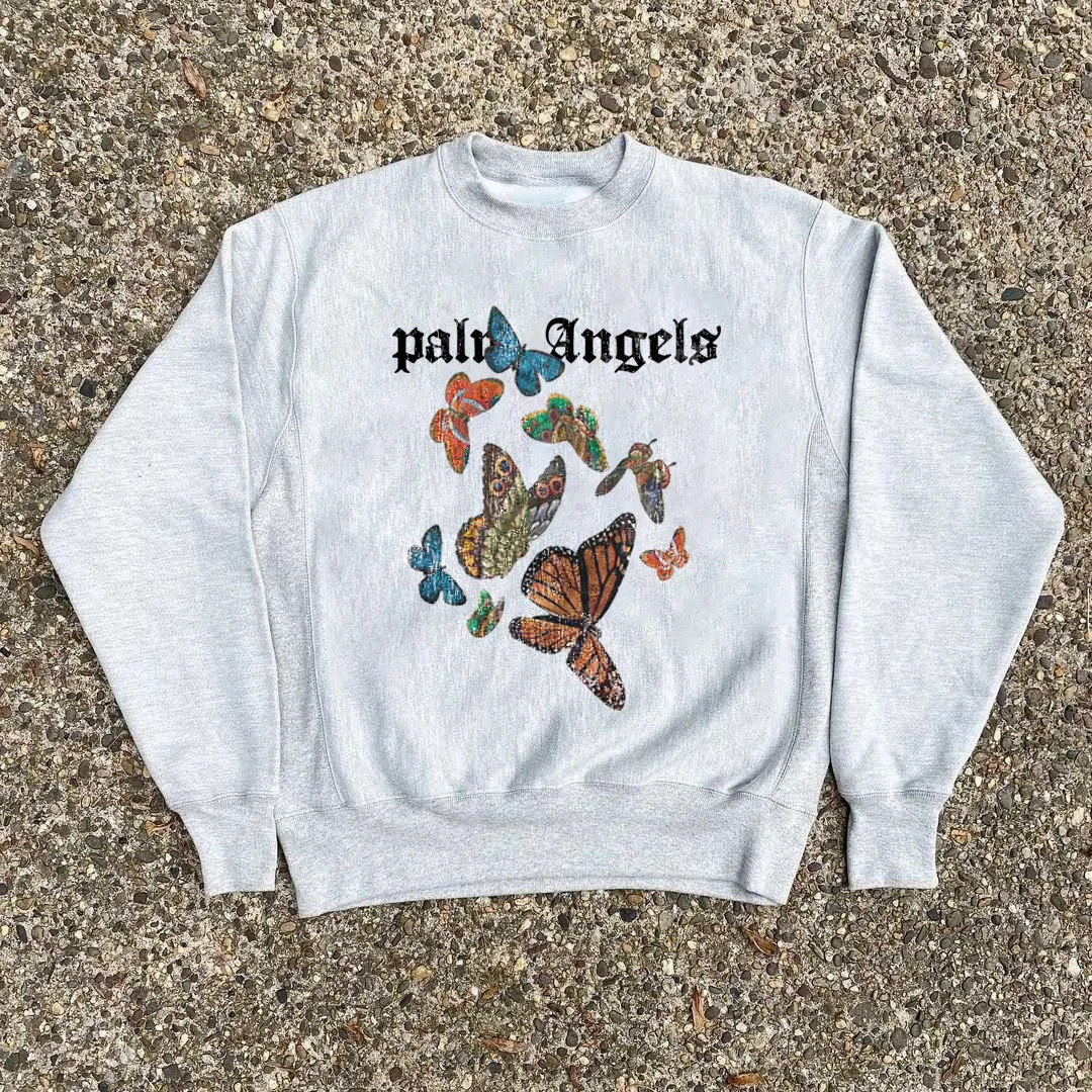 Butterfly Letters Sweatshirts