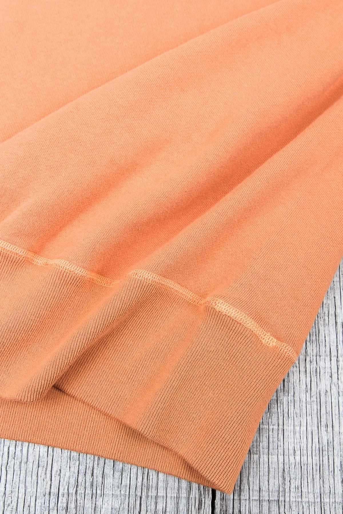 Buzz Rickson's Loopwheel Sweatshirt 4-Needle Orange BR65622