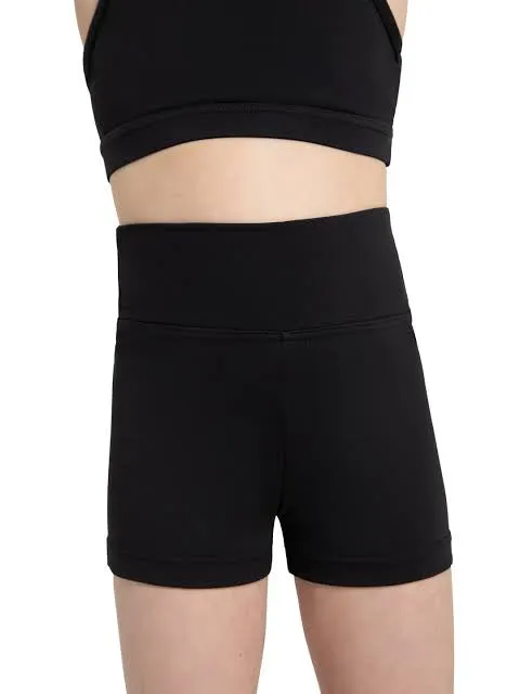 Capezio Team Basics High Waisted Gusset Short Child Tb131C